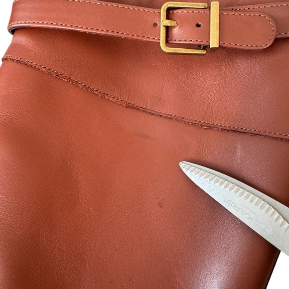 J. McLaughlin Brown Millbrook Leather Boots 8.5 - Picture 10 of 15